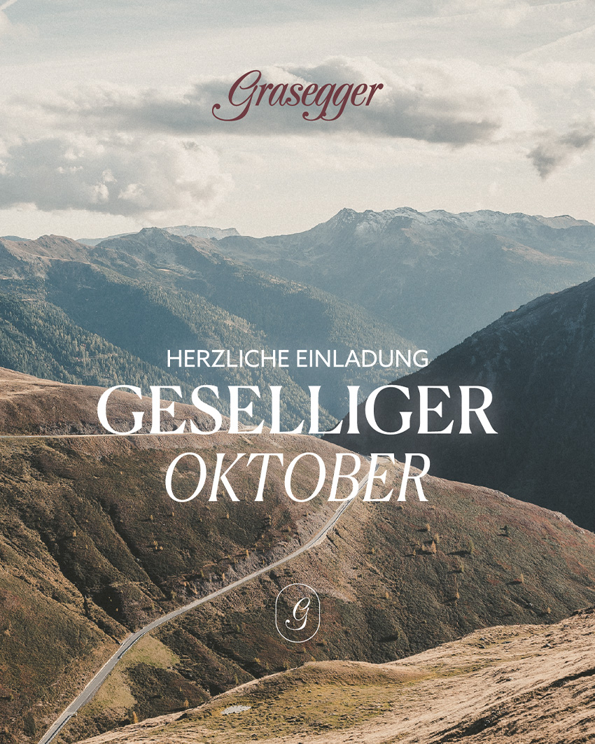 Geselliger Oktober beim Grasegger